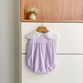 thumbnail image 6 of RMGVDSD Newborn Baby Girl Clothes Sleeveless Bubble Romper, Newborn Infant Bodysuit Playsuit Snap Crotch Baby Onesie Fashion Clothes, 6 of 8