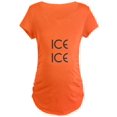 thumbnail image 1 of CafePress - ICE ICE Maternity Shirt - Maternity Dark T-Shirt, 1 of 1