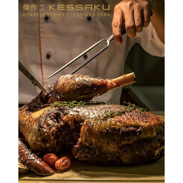 Kessaku 7 Carving Meat Fork - Dynasty Series – KessakuUSA