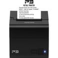 thumbnail image 6 of Custom P3 Desktop Direct Thermal Printer Monochrome Receipt Print USB Serial, 6 of 8