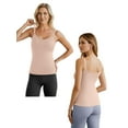 thumbnail image 2 of Anygrew Womens Maternity Nursing Tank Tops Camis Adjustable Straps Breastfeeding Camisoles with Built in Bra, 2 of 5
