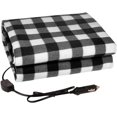 thumbnail image 1 of HAHDAXIA Electric Car Blanket-12 Volt Heated Car Blanket with Temperature Controller, Travel Electric Blanket Throw Fleece Blanket for for Car, Truck or RV Good for Cold Weather and Drive-ins, 1 of 7