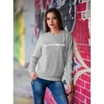 thumbnail image 2 of Slogan: Go Your Own Way Sweatshirt Women -GoatDeals Designs, Female 5X-Large, 2 of 4