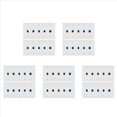 thumbnail image 1 of 50 Piezas Ethernet Placa de Salida de Pared Cat6 RJ45 Placa de Pared Jack Hembra una Hembra Ethernet Acoplador en LíNea Placas Ethernet, 1 of 5