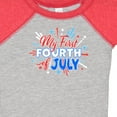 thumbnail image 4 of Inktastic My First Fourth of July- Red, White, and Blue Fireworks Boys or Girls Baby Bodysuit, 4 of 5