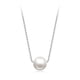 thumbnail image 4 of Collar de perlas de las mujeres de moda Colgante de capa corta Collarbone Cadena, 4 of 6