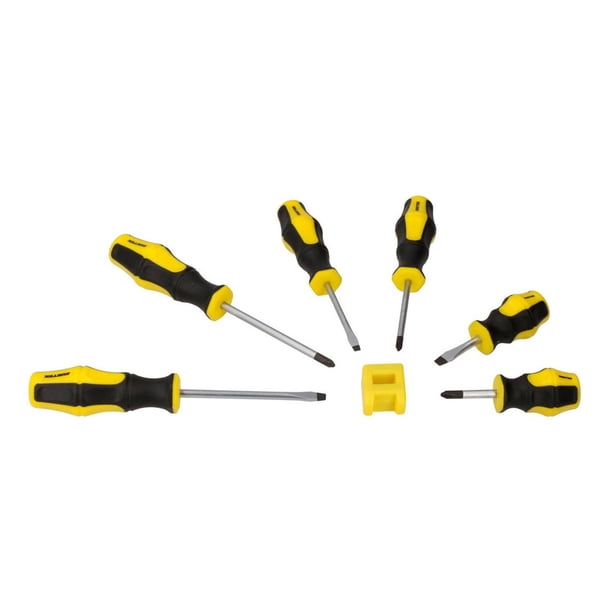 Juego Destornilladores Precisión Bimaterial Kit 7 Pzs Surtek SURTEK JDB7