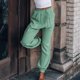 thumbnail image 1 of Ropa de mujer de primavera y verano, pantalones casuales cómodos de rayón de color sólido, moda europea y americana, 1 of 6