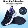 thumbnail image 4 of RomenSi Women Arch Support Walking Shoes Orthotic Sneakers for Plantar Fasciitis Foot and Heel Pain Relief Tennis US 9, 4 of 7
