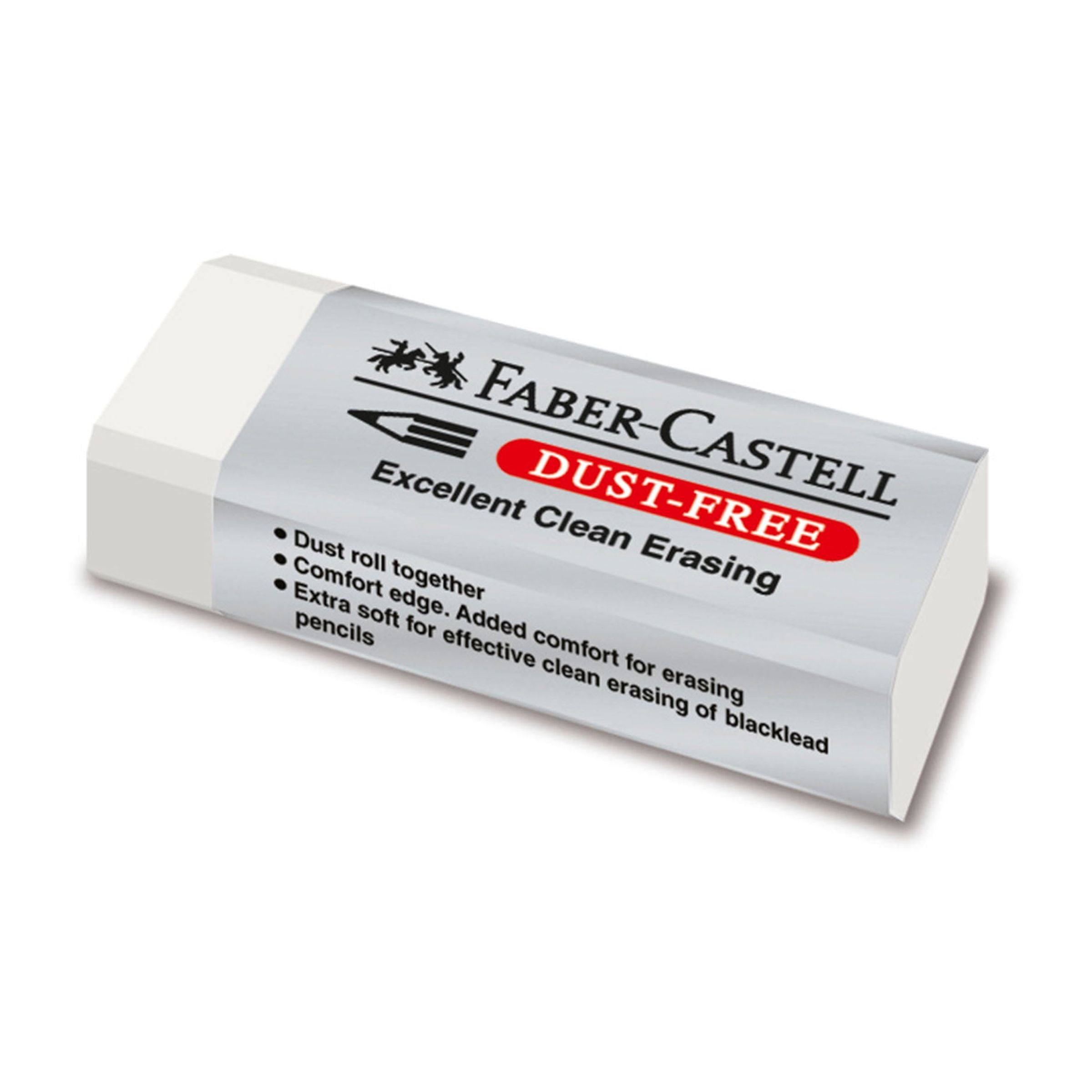 Faber-Castell Dust Free Erasers, 10 Packs: 2 ct. (20 total)