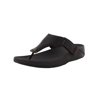 Fitflop Mens Trakk II Lizard Print Toe Post Sandal, Chocolate Brown, US 13