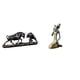 thumbnail image 1 of Figura moderna de Feng Shui con escultura de dama tribal africana, arte de resina hecho a mano, coleccionable para escritorio y decoración de sala de, 1 of 8