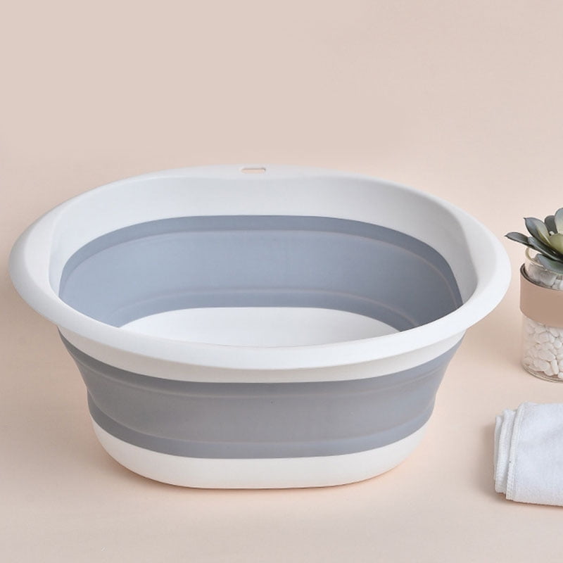 Plastic Folding Basins Portable Wash Basins Folding Laundry Tub