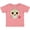 Mauve, variant on Inktastic DÃa De Los Muertos Skull with Flower Boys or Girls Baby T-Shirt