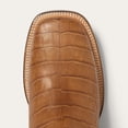 thumbnail image 5 of Men's Stetson Aces Alligator Boots Handcrafted Oiled Tan, 5 of 9