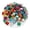 Color A, variant on HomeLife Mosaic Patches 225pcs 0.39" DIY Small Particle Glitter Fake Crystal Colorful Mosaic Tiles Glass Mosaic Tiles
