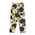 thumbnail image 5 of Balery Sunflowers Country print Women's Pajama Pants,Ultra Lightweight Pjs,Lounge Pant-X-Large, 5 of 9