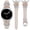 Starlight/ Silver&Rose Gold, variant on Wearlizer Celtic Knot Leather Band Compatible with Samsung Galaxy Watch 9/8 40mm 44mm & Galaxy Watch 8 Classic 46mm Women, Slim Dressy Soft Leather Strap