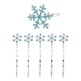 thumbnail image 1 of Hair Barrettes For Wedding Rhinestone 6Pcs 1.4In Diameter White, 1 of 7