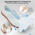 thumbnail image 2 of Barerun Diabetic Wide Walking Shoes for Women & Men with Adjustable Zero Drop Non Slip Casual Sneakers Swollen Feet & Elderly, 2 of 7