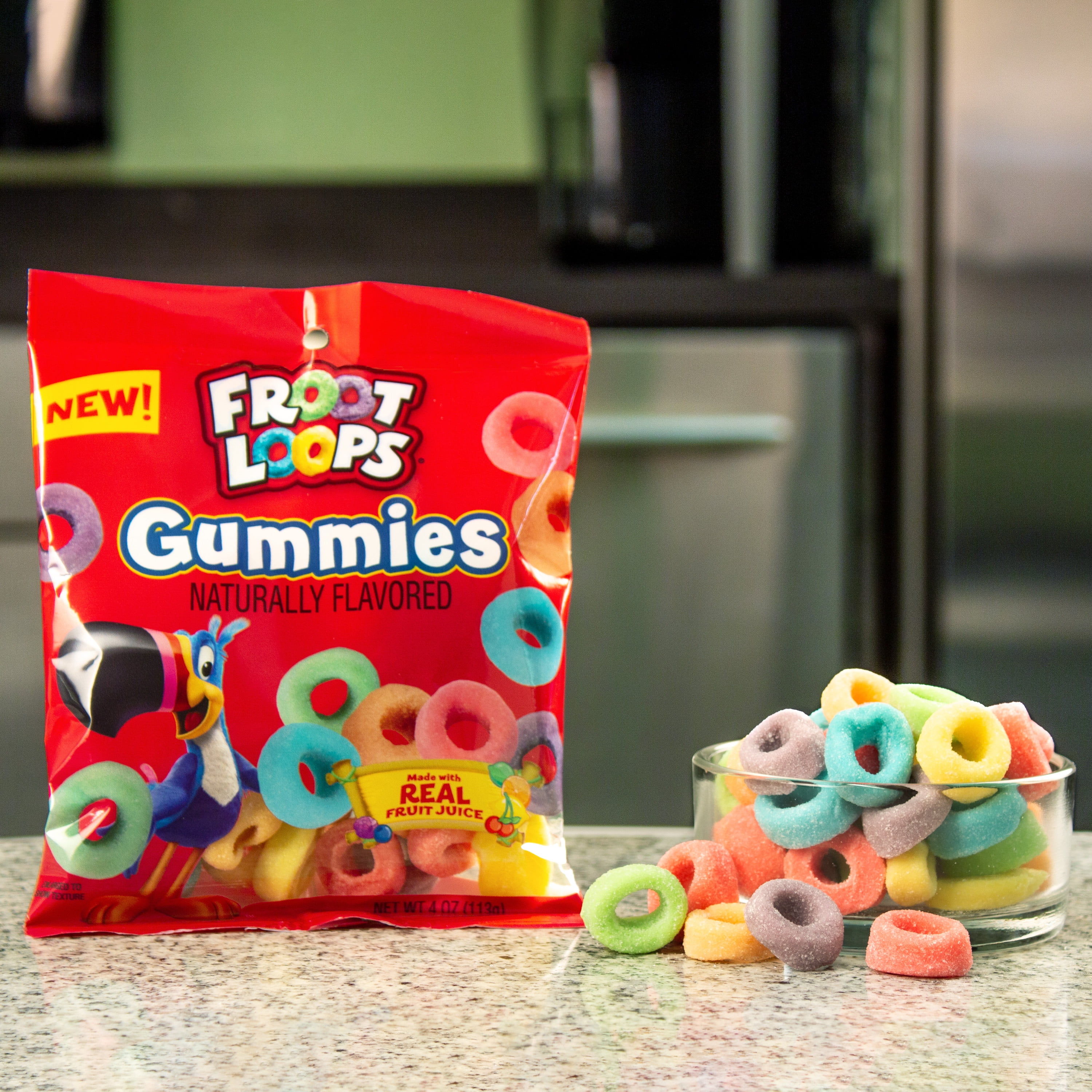 Froot Loops Gummies 7 oz. Bag