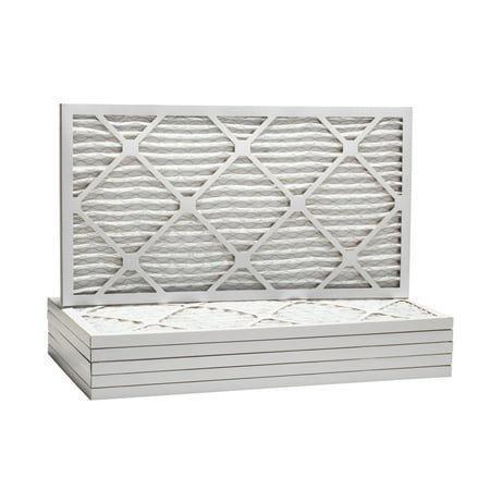 Pleated Air Filter Case Tier1 Replacement for 12x18x1 Merv 8 Pleated Dust & Pollen AC Furnace Air Filter 6 Pack ()