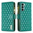 thumbnail image 4 of Allytech Moto G200 5G Case, Motorola G200 5G Wallet Case, PU Leather 9 Cards Slots 1 Zipper Pocket Folio Flip Stand Anti-scratch Shockproof Case Cover for Motorola Moto G200 5G 6.8" 2022 - Green, 4 of 5