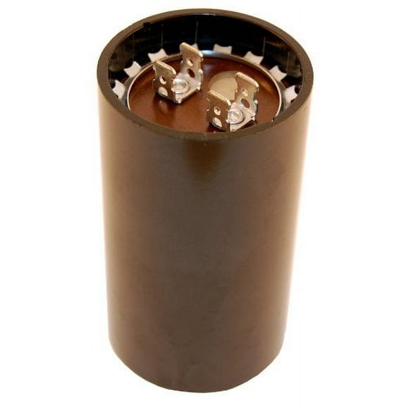 NTE Electronics MSC250V189 Series MSC Motor Start AC Electrolytic Capacitor, Two 0.250" Quick Connect Terminals, 189-227 µF Capacitance, 220/250V - MSC250V189