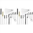 thumbnail image 1 of Kit de Limpieza de Pulverizadores, 34 Piezas, Herramienta Limpiadora de Pinceles Multiusos para Pistolas de Pintura con Mini Cepillos de Tubo de Nailon y Agujas, 1 of 5