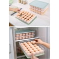 thumbnail image 5 of 2 Pcs Deviled Egg Containers with Lid, 24 Eggs Plastic Deviled Egg Holder Storage Container for Fridge, Reusable Devil Egg Tray Platter Countertop Easter Camping Refrigerator Supplies, 5 of 6