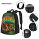 thumbnail image 3 of Disketp Chameleon Mochila Estampada de Gran Capacidad con Lonchera y Estuche, Set de 3 Piezas para Estudiantes, 3 of 7