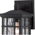 thumbnail image 6 of Stonington 1-Light Mystic Black Outdoor Wall Lantern, 6 of 6