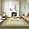 thumbnail image 3 of Gaderth 5x7 Ft Washable Area Rug, Border Design Living Room Rug With Low Pile, Non Slip Rubber Backing, Stain Resistant Non Shedding Carpet For Bedroom Dining Room Nursery Home Decor, 3 of 9