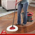 OCedar EasyWring Spin Mop with Microfiber Head and Easy Wring, Bucket