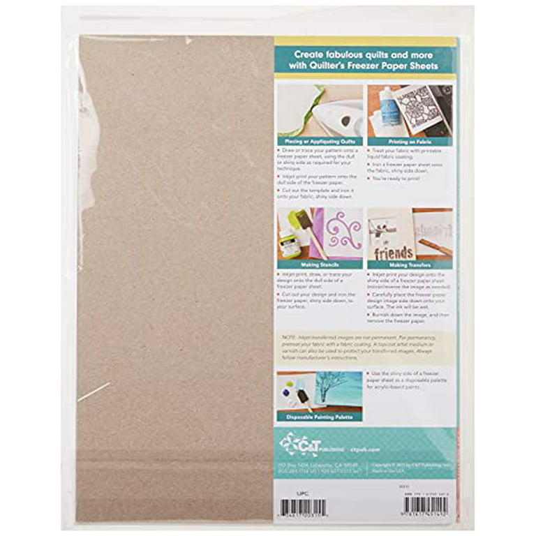 Quilter's Freezer Paper Sheets Bulk Pack (General merchandise)