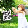 thumbnail image 5 of Coolnut 4 PCS Paper Black Baby Washcloths Towel Set, Highly Absorbent & Soft Cotton Wash Cloths, 12"x 12" Face Hand Towels for Bathroom, Multi-Purpose Fingertip Towels, 5 of 5