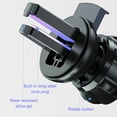 thumbnail image 6 of Holloyiver Wireless Car Charger, Automotive Electric Induction 15W Wireless Charger, Car Vent Mount Bracket Fast Charging Auto-Clamping Car Phone Holder Mount Air Vent Phone Holder, 6 of 9