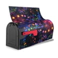 thumbnail image 3 of Yiaed Glowing Chameleon Fantasy Art Print Mailbox Covers, Magnetic Mailbox Cover, Mail Box Covers for Garden Outdoor Decor Box Covers-21x18 in, 3 of 8