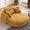 Yellow, variant on Oversized Chaise Lounge Chair Indoor, Deep Seat Chenille Sleeping Couch, Cloudlike Reading Chair for Living Room, Bedroom, Reading Room