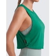 thumbnail image 5 of CRZ YOGA Pima Cotton Tank Tops for Women Workout Yoga Running Loose Crop Sleeveless Shirts, 5 of 6