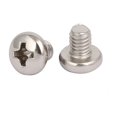 thumbnail image 2 of Tornillos de máquina de cabeza plana con socket Phillips de acero inoxidable 316 M4x5mm 40 piezas, 2 of 3