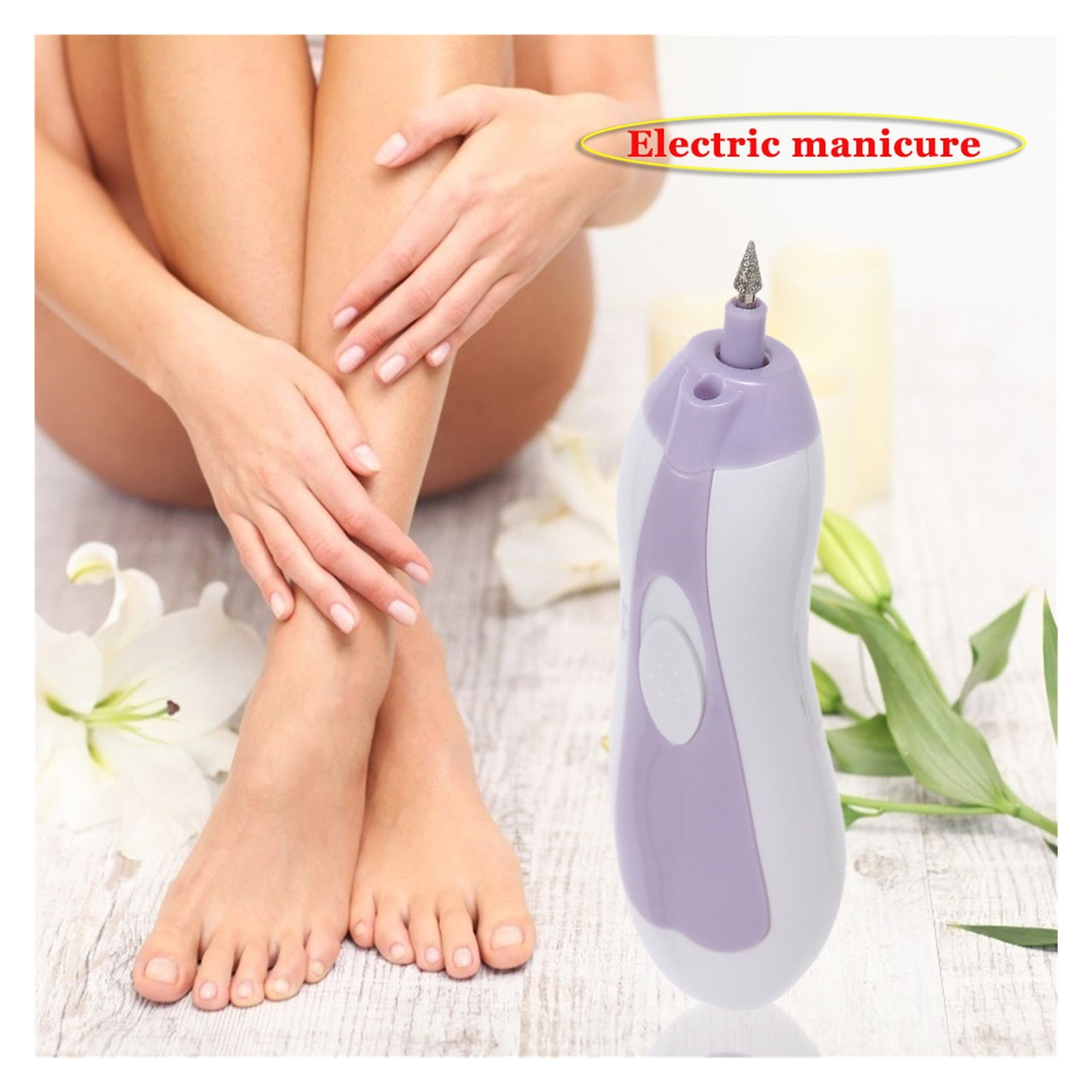 Cordless Nail Drill, Rechargeable Electric Nail Drill Kit, Portable Electric Nail File Machine File Kit For Acrylic Gel Nails ,Low Noise