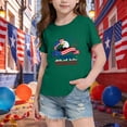 thumbnail image 5 of Cloaraye Youth 4th of July T-Shirt Boys Girls American Flag Graphic Short Sleeve Crew Neck Tee for 13-14Y - Independence Day Clothes, 5 of 5