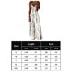 thumbnail image 2 of Vestido Suspendido Vestido largo bohemio con tirantes Vestido con tirantes de playa con estampado de columpio grande (Blanco S) Ygjytge para Mujer Blanco T L, 2 of 7