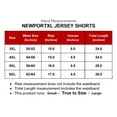 thumbnail image 3 of Big & Tall Men’s NewportXL Jersey Shorts Lightweight 3XL 4XL 5XL 6XL, 3 of 3
