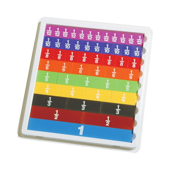 LEARNING ADVANTAGE FRACTION TILES WITH TRAY