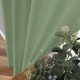 thumbnail image 3 of Cortinas transparentes Tollpiz de lino texturizado, 140 x 160 cm, color verde salvia, 3 of 7