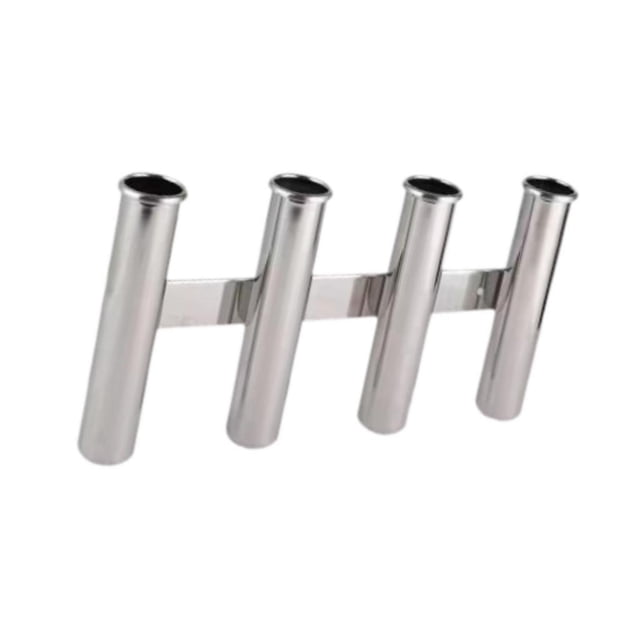 S SERENABLE 4 Rod Stainless Steel ing Rod Holder Kayak Marine Storage ing Pole Rack