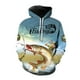 thumbnail image 3 of Nueva sudadera con capucha con estampado 3D de pesca salvaje para hombres, sudadera para entusiastas de la caza de peces, sudaderas de talla grande para hombres y mujeres, 3 of 5