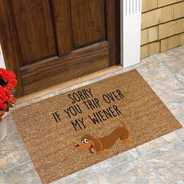 Home Textile Carpet Clearance Cute And Funny Dog Welcome Mat For Doorway Decorative Mat For Bedroom Living Room (1Pc), Home Textile Carpet